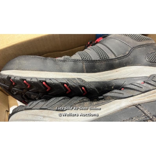 112 - GENTS (PRE-OWNED) COLUMBIA GRANITE TRAIL WALKING TRAINERS / UK 10