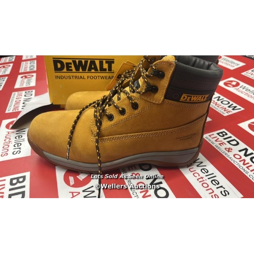 120 - GENTS NEW DEWALT MASON STEEL TOE WORK BOOTS / UK 11