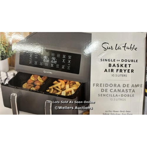 316 - SUR TABLE AIR FRYER NEW 2 IN 1