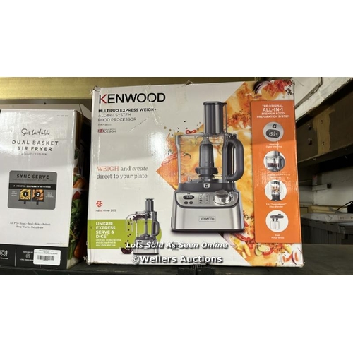 318 - KENWOOD FOOD PROCESSOR FDM71.960SS - SILVER