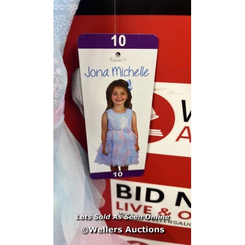 49 - CHILDRENS NEW JONA MICHELLE DRESS / 10 YRS