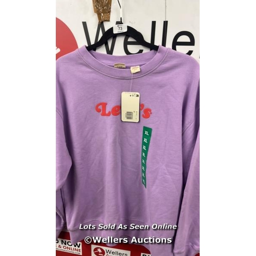 73 - LADIES NEW LEVIS SWEATSHIRT / XL