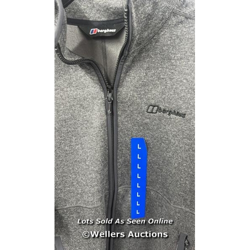 84 - GENTS NEW BERGHAUS FULL ZIP FLEECE JACKET / L