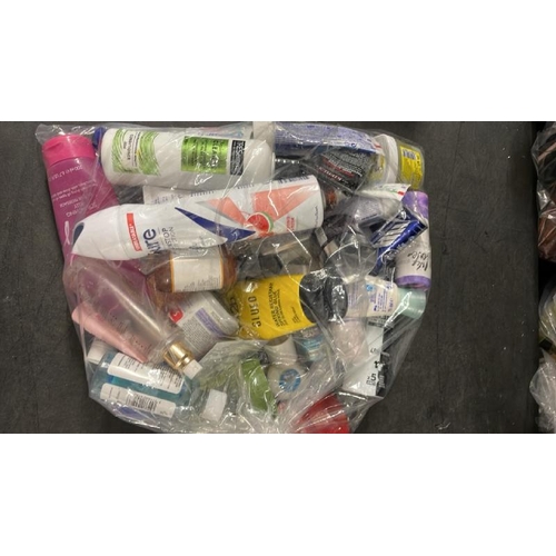 6449 - BAG OF PART USED COSMETICS