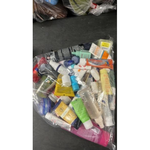 6449 - BAG OF PART USED COSMETICS