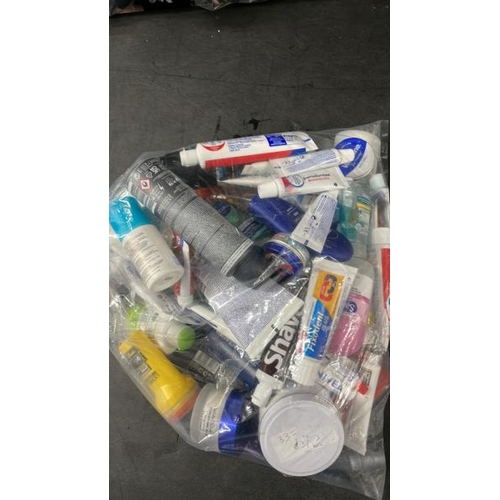 6450 - BAG OF PART USED COSMETICS