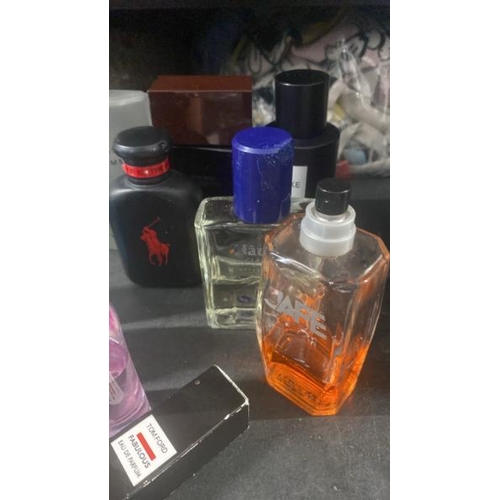 6456 - BAG OF PART USED PERFUMES AND FRAGRANCES INCL. ZARA, DIOR, VERSACE AND ISSEY MIYAKE