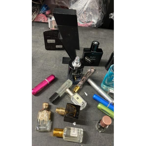 6457 - BAG OF PART USED PERFUMES AND FRAGRANCES INCL. DIOR, CHANEL AND CAROLINA HERRERA