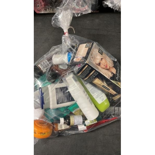 6488 - BAG OF PART USED COSMETICS