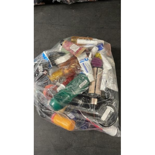 6491 - BAG OF PART USED COSMETICS