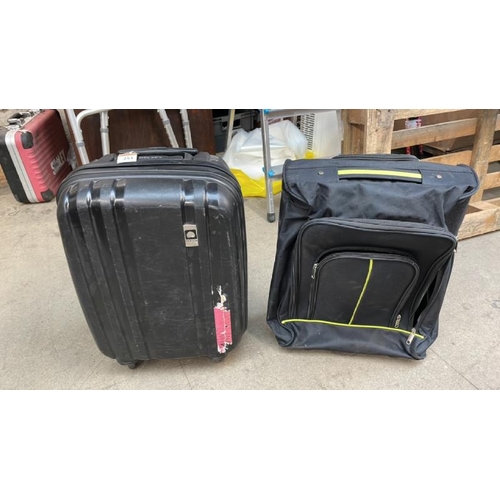 6552 - X2 PRE-OWNED SUITCASES INCL. DELSEY / H70