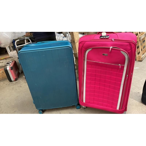 6558 - X2 PRE-OWNED SUITCASES INCL. STAR EXPRESS / E78