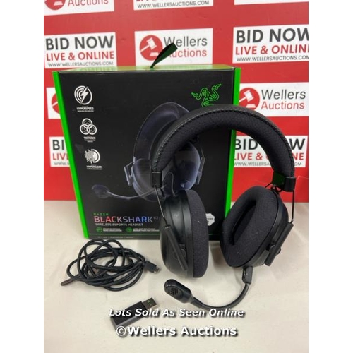 1026 - RAZER BLACKSHARK V2 PRO WIRELESS GAMING HEADSET, RZ04-03220100-R3M1 / SIGNS OF USE / UNTESTED