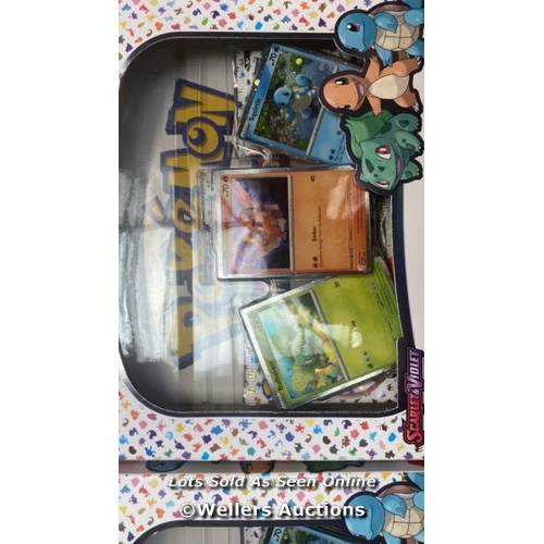 295 - 2X POKEMON TCG: SCARLET & VIOLET POSTER COLLECTION (3 BOOSTERS & 3 FOIL PROMO CARDS) [AMZ6]