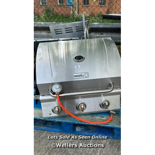 994 - NEXGRILL 3 BURNER GAS BBQ