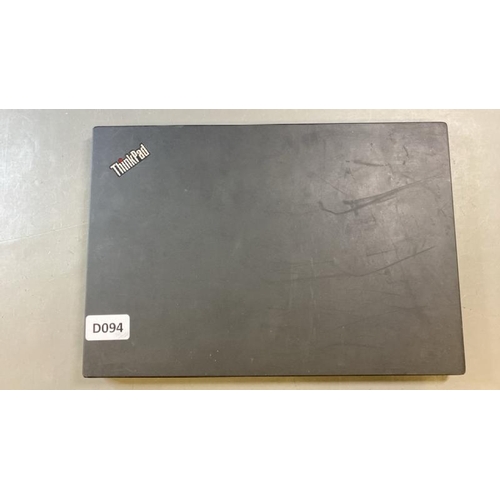 9508 - LENOVO THINKPAD T490 / 8GB RAM / 250GB HD / I5-8365U @ 1.60GHZ / SN: PF26FSCV / WINDOWS 10 OPERATING... 