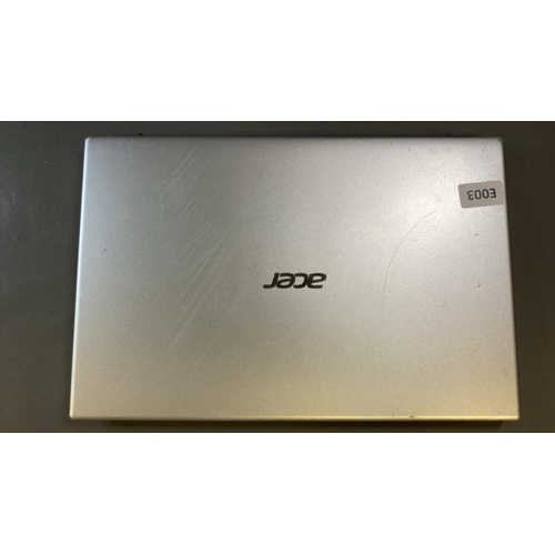 9510 - ACER ASPIRE 1 / 4GB RAM / 128GB HD / INTEL CELERON N4500 @ 1.10GHZ / SN: NXASWAA00F20324B7A3400 / WI... 