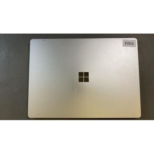 9512 - MICROSOFT 1950 / 8GB RAM / 250GB HD / I5-1235U @ 2.50GHZ / SN: F02LM422323FB / WINDOWS 10 OPERATING ... 