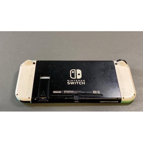 9529 - NINTENDO SWITCH / HAC-001 / SN: XKW50031547036 - ZR KEY MISSING / RESTORED TO FACTORY DEFUALTS