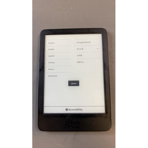 9562 - AMAZON KINDLE / 11TH GEN (2022) /  C2V2L3 / RESTORED TO FACTORY DEFUALTS