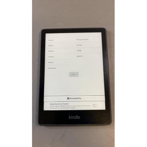 9571 - AMAZON KINDLE PAPERWHITE / 11TH GEN /  M2L3EK / RESTORED TO FACTORY DEFUALTS