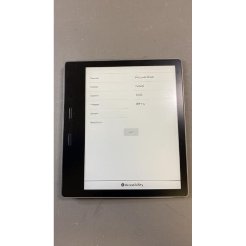 9574 - AMAZON KINDLE OASIS 2 - 9TH GEN /  CW24WI / RESTORED TO FACTORY DEFUALTS