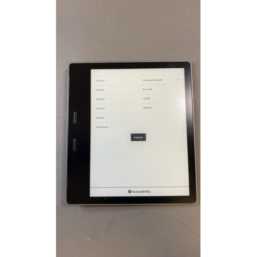 9576 - AMAZON KINDLE OASIS 2 - 9TH GEN /  CW24WI / RESTORED TO FACTORY DEFUALTS