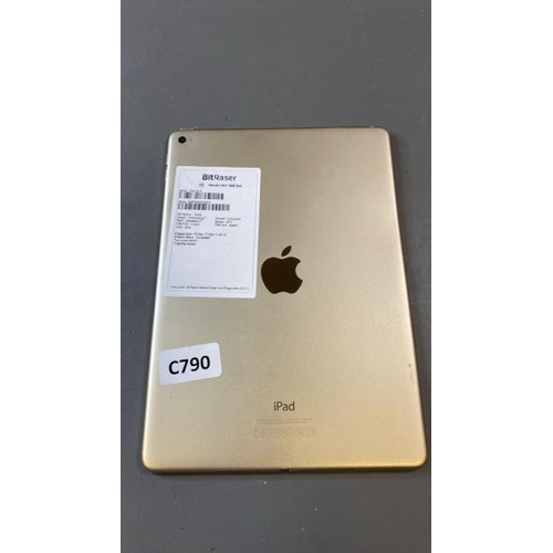 9588 - APPLE IPAD AIR 2 / A1566, 16GB, SERIAL: DMPRN5UDG5VV - ICLOUD UNLOCKED AND FACTORY SETTINGS RESTORED