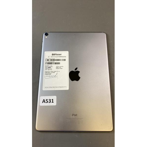 9594 - APPLE IPAD PRO 10.5 (2017) / A1701, 256GB, SERIAL: DMPVP6GAHP50 - ICLOUD UNLOCKED AND FACTORY SETTIN... 