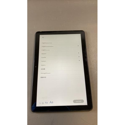 9603 - AMAZON FIRE HD 10 10.1'' (2021) /  T76N2B / RESTORED TO FACTORY DEFUALTS