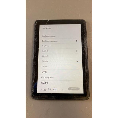 9613 - AMAZON FIRE HD 8 /  K72LL4 / RESTORED TO FACTORY DEFUALTS