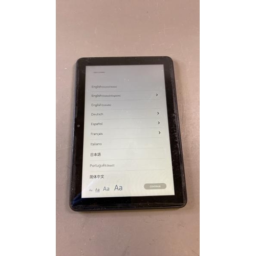 9617 - AMAZON FIRE HD 8 /  K72LL4 / RESTORED TO FACTORY DEFUALTS