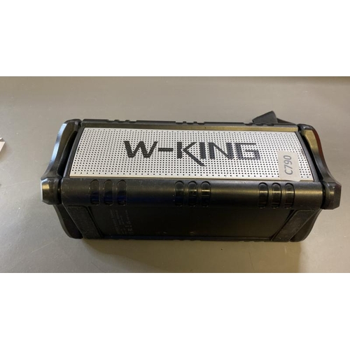 9637 - W-KING OUTDOOR BLUETOOTH SPEAKER