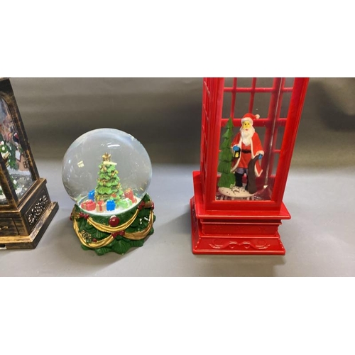 9647 - ASSORTMENT OF SNOW GLOBES AND DECORATION