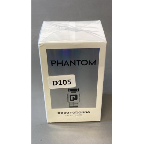 9650 - NEW PACO RABANNE PHANTOM EAU DE TOILETTE 100ML