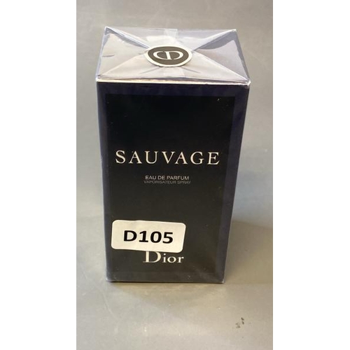 9653 - NEW DIOR SAUVAGE EAU DE PARFUM 100ML