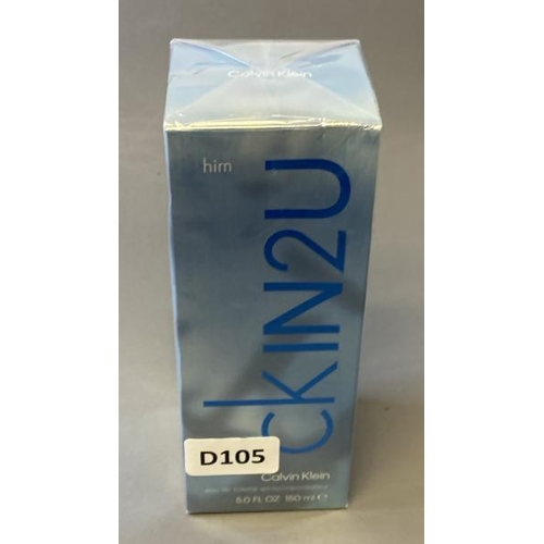 9659 - NEW CALVIN KLEIN CKIN2U EAU DE TOILETTE 150ML