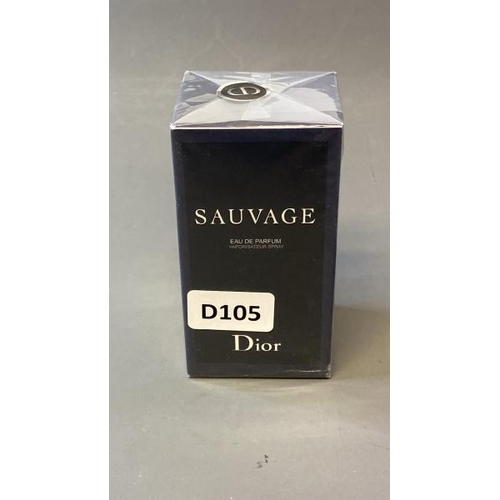 9662 - NEW DIOR SAUVAGE EAU DE PARFUM 100ML