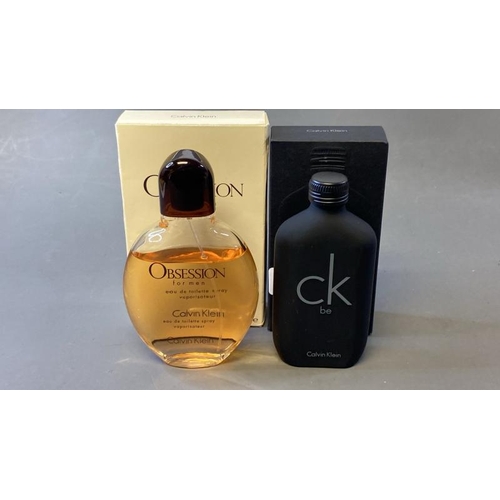 9679 - X1 CALVIN KLEIN OBSESSION FOR MEN EAU DE TOILETTE 125ML AND X1 CALVIN KLEIN BE EAU DE TOILETTE 100ML