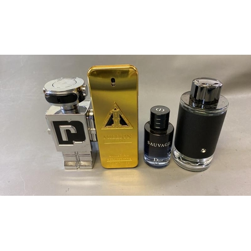 9684 - X1 PACO RABANNE PHANTOM EAU DE TOILETTE 150ML, X1 PACO RABANNE 1 MILLION ELIXIR 200ML, X1 DIOR SAUVA... 