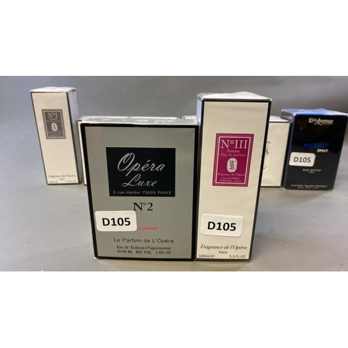 9701 - X1 NEW FRAGRANCE DE L'OPERA N I HOMME EAU DE PARFUM 100ML, X5 NEW FRAGRANCE DE L'OPERA COFFRET DECOU... 