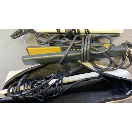 9707 - X7 HAIR STRAIGHTENERS INCL. REMINGTON, GHD, WAHL AND TRESEMME