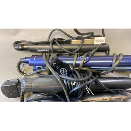 9707 - X7 HAIR STRAIGHTENERS INCL. REMINGTON, GHD, WAHL AND TRESEMME