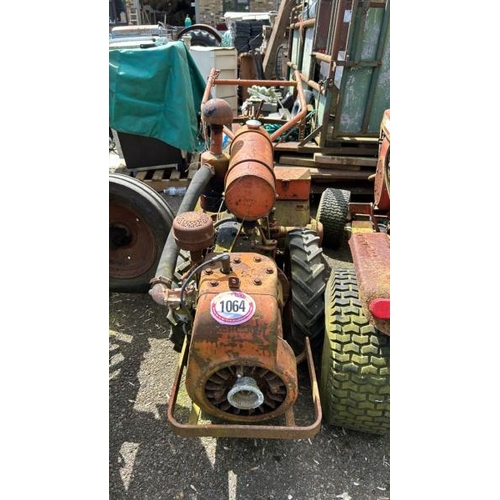 1064 - A HOWARD GEM KOHLER USA ROTORVATOR / ALL LOTS ARE LOCATED IN SL0 9LG, REGRETFULLY WE DO NOT OFFER SH... 