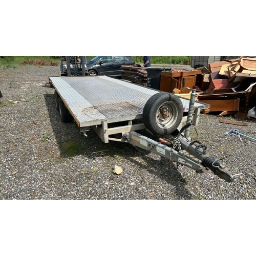 1069 - IFOR WILLIAMS E11 TWIN AXLE FLATBED TRAILER / ALL LOTS ARE LOCATED IN SL0 9LG, REGRETFULLY WE DO NOT... 