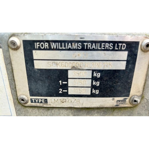 1069 - IFOR WILLIAMS E11 TWIN AXLE FLATBED TRAILER / ALL LOTS ARE LOCATED IN SL0 9LG, REGRETFULLY WE DO NOT... 