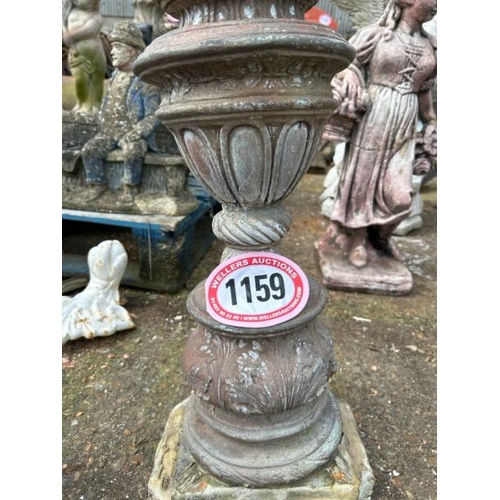 1159 - A DECORATIVE RESIN COLUMN, 70CM (H) / ALL LOTS ARE LOCATED IN SL0 9LG, REGRETFULLY WE DO NOT OFFER S... 