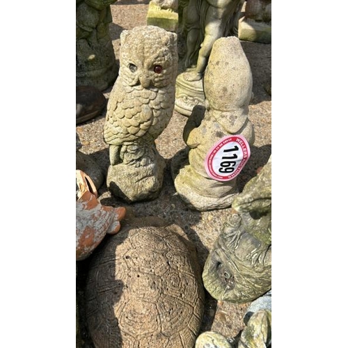 1169 - A LARGE SELECTION OF STONE GARDEN ORNAMENTS / ALL LOTS ARE LOCATED IN SL0 9LG, REGRETFULLY WE DO NOT... 