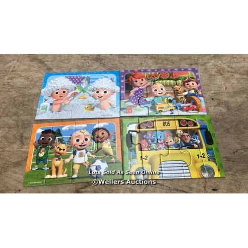 3408 - RAVENSBURGER COCOMELON FIRST JIGSAW PUZZLE (2, 3, 4, & 5 PIECES) FOR KIDS AGE 18 MONTHS UP / APPEARS... 