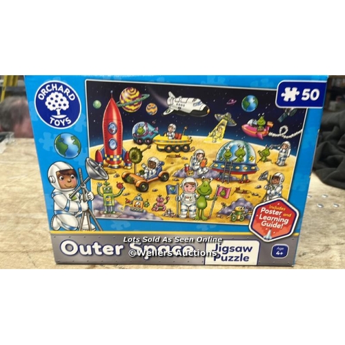 3410 - ORCHARD TOYS OUTER SPACE JIGSAW PUZZLE FOR CHILDREN AGE 4+ / APPEARS NEW / NOT FULLY CHECKED / H4